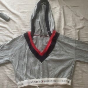 crop top sweatshirt, Tommy Hilfiger
